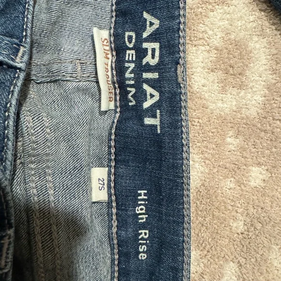 Ariat Blue Boot Cut Jeans Classic Style - Picture 4 of 4